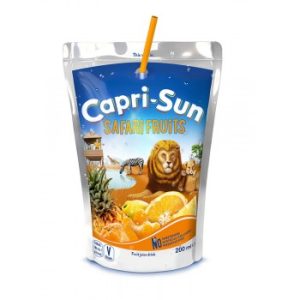 Capri-Sun Safari Fruits nesycený nealkoholický ovocný nápoj 200ml