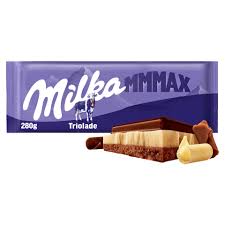 Milka čokoláda Mmmax Triolade bílá, hořká a mléčná 280g hạn 10/10/2026