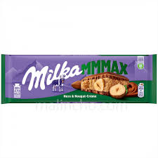 Milka Milk Chocolate with Nuss Nougat Creme, 300g hạn 14/5/2026