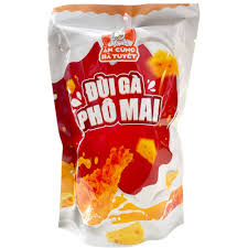 Snack đùi gà phô mai Ăn Cùng Bà Tuyết 52g