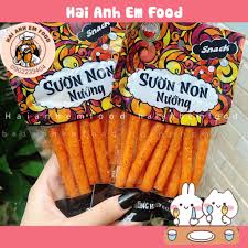 SNACK SƯỜN NON NƯỚNG 24gr