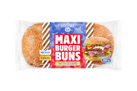 Dan Cake Burger Buns 300g 4ks se sezamem