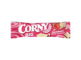CORNY Big jahoda bílá čokoláda 40 g