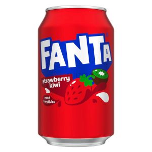 Fanta Strawberry Kiwi 330ml- bịch 24ks