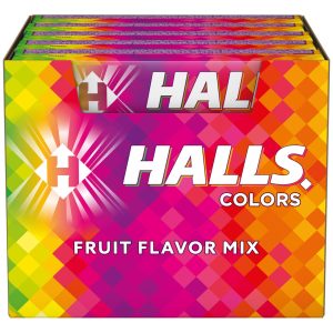 Halls Fruit flavor mix Color 20x33.5g