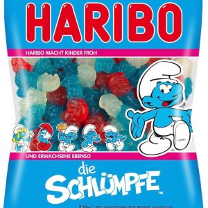 Haribo The Smurfs Originální německé měkké gumové bonbóny - 200 g