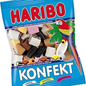 Haribo Konfekt Liquorice Soft Gummy Candies 200g