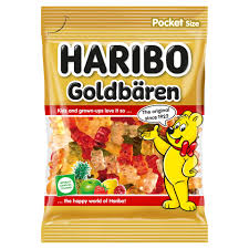 Haribo Goldbären želé s ovocnými příchutěmi 100g