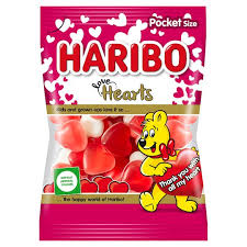 HARIBO 100g SRDÍČKA