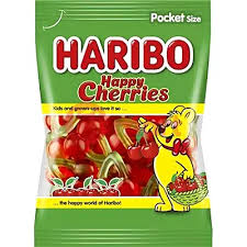 Haribo happy cheries 100g
