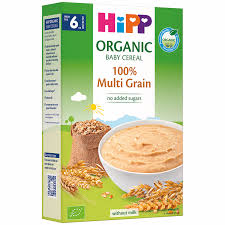 HiPP Organic Baby Cereal – 100% Multi Grain hạn 18/7/2026
