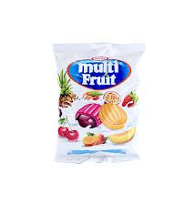 Tayas Multi Fruit mléčné bonbóny s ovocnou šťávou 90g hạn 19/10/2026