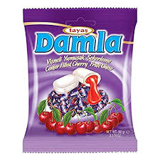 Damla 90g bonbóny Cherry hạn 19/10/2026