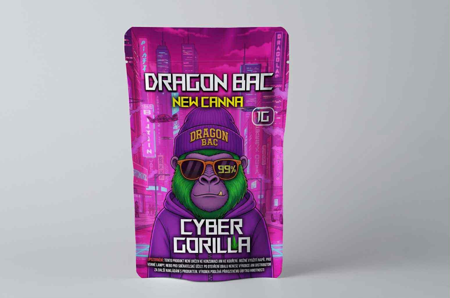 Dragon Bac Cannapuff -Cyber Gorilla 1g