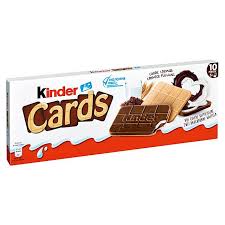 Ferrero Kinder Cards 128 g- hạn 8/2026