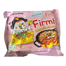 Firmly Spicy chicken flavour ramen carbonara flavour 134g
