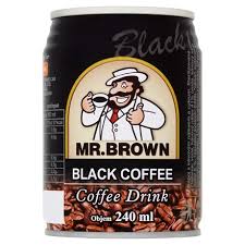 MR. BROWN 240 ml black coffee