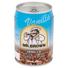 Mr. Brown Kávový nápoj vanilka příchuť 240ml