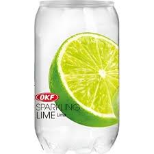 OKF Sparkling Lime Drink 350 ml thùng 24ks hạn 6/2026