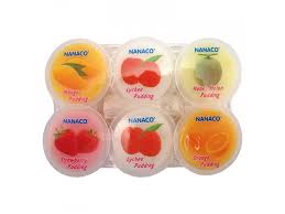 Nanaco pudding 480g 6ks mix ovoce (thach) (20)