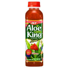OKF Aloe Vera King Raspberry Drink 500ml