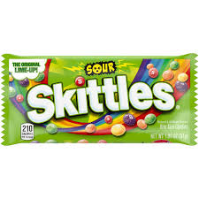 Skittles Crazy sours 38g Zelený hạn 1/6/2026