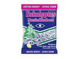 Eukalyptus menthol bonbons 150 g