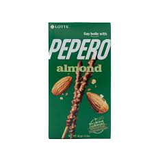 Pepero mandlové tyčinky v čokoládě 32g