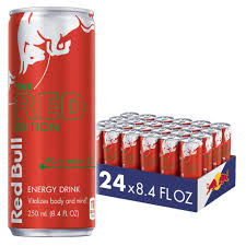 Red Bull Bautura Energizanta Pepene Rosu 0.25L- bich 24ks