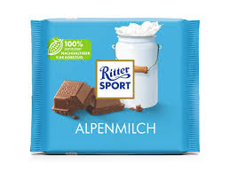 Ritter Sport Alpenmilch 100g- hạn 8/2026