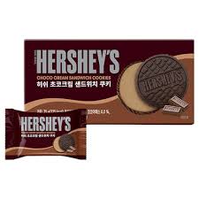 Hershey's Chocolate Cream Sandwich Cookies 75g -hạn 10/3/2026