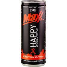 Maxx energetický nápoj Happy 250 ml- bịch 24ks