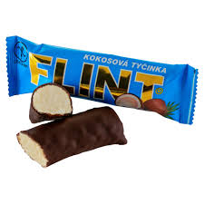 Flint Kokosová tyčinka polévaná cukrářskou polevou tmavou 50g hạn 4/2026