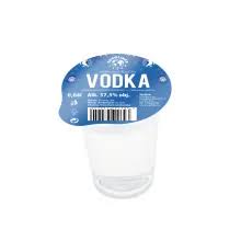 Euroliker Vodka panák 37,5%40ml - thùng 50ks