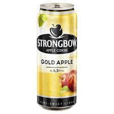 Strongbow Gold Apple cider 4,5% 4x440ml - plech