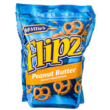 Flipz McVitie's peanut butter pretzels 90 g