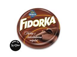 Opavia Fidorka Hořká s čokoládovou náplní 30g