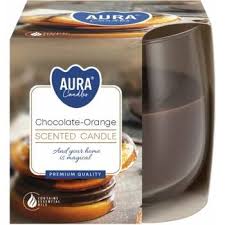 Bispol vonné svíčky ve skle 100g SN71 cokolada pomeranc- hộp 6ks