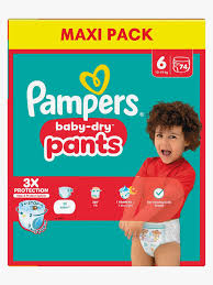 Pampers Baby Dry Pants Windeln số 6 -13-19 kg Maxi 74ks- bỉm quần