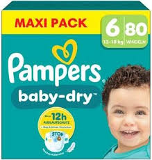 Pampers Baby-Dry số 6 -80ks bỉm dán