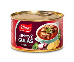 Viva guláš vepřový 400g- hạn 10/2028