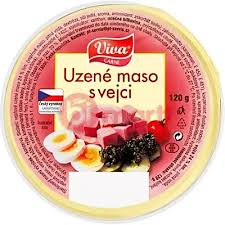 Viva uzené maso s vejci 120g- hạn 8/2028
