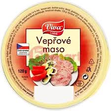 Viva vepřová konzerva 120g- hạn 10/2028