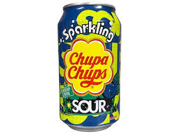 Chupa Chups Sparkling Blueberry Soda 345ml- hết hạn 20/12/2025