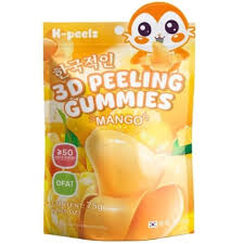 K-Peelz 3D Peeling Gummies 75g želé Mango