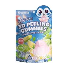 K-Peelz Mixed Fruit Soda 3D Peeling Gummies 60g