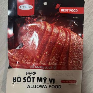 Snack Bò sốt mỹ vị 55g -hạn 5/5/2026