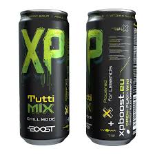 XP BOOST drink - dětský bylinný nápoj Tutti mix 24x330ml