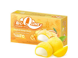 QLove Tropical Mango Mini Mochi 80g- hạn 8/2026