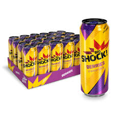 Big Shock! Berries energetický nápoj 500ml - bịch 24ks